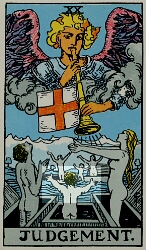 Judgment from The Rider Tarot Deck