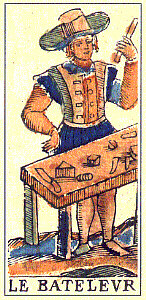 The Juggler from Antichi Tarocchi Bolognesi