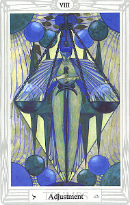 Adjustment from The Thoth Tarot Deck