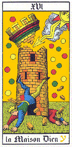The House of God from The Oswald Wirth Tarot Deck