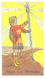 Page of Wands, Robin Wood Tarot