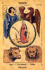 The World from the Jeu de la Princesse Tarot