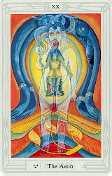 The Aeon from the Thoth Tarot