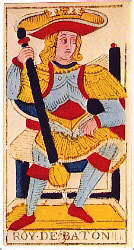 King of Wands from the TM