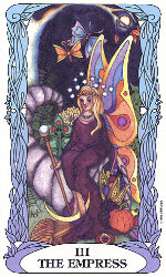 The Empress from Tarot of a Moongarden