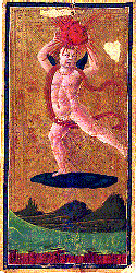 The Sun from the Visconti-Sforza Tarot