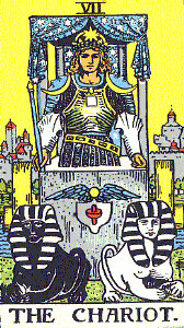 The Chariot from The Rider Tarot Deck