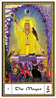 The Magus from The Gendron Tarot